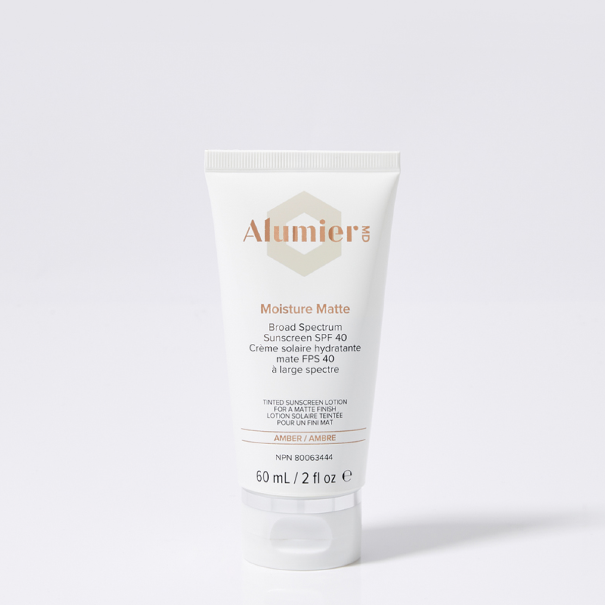 Alumier Moisture Matte Broad Spectrum SPF 40 (Amber)