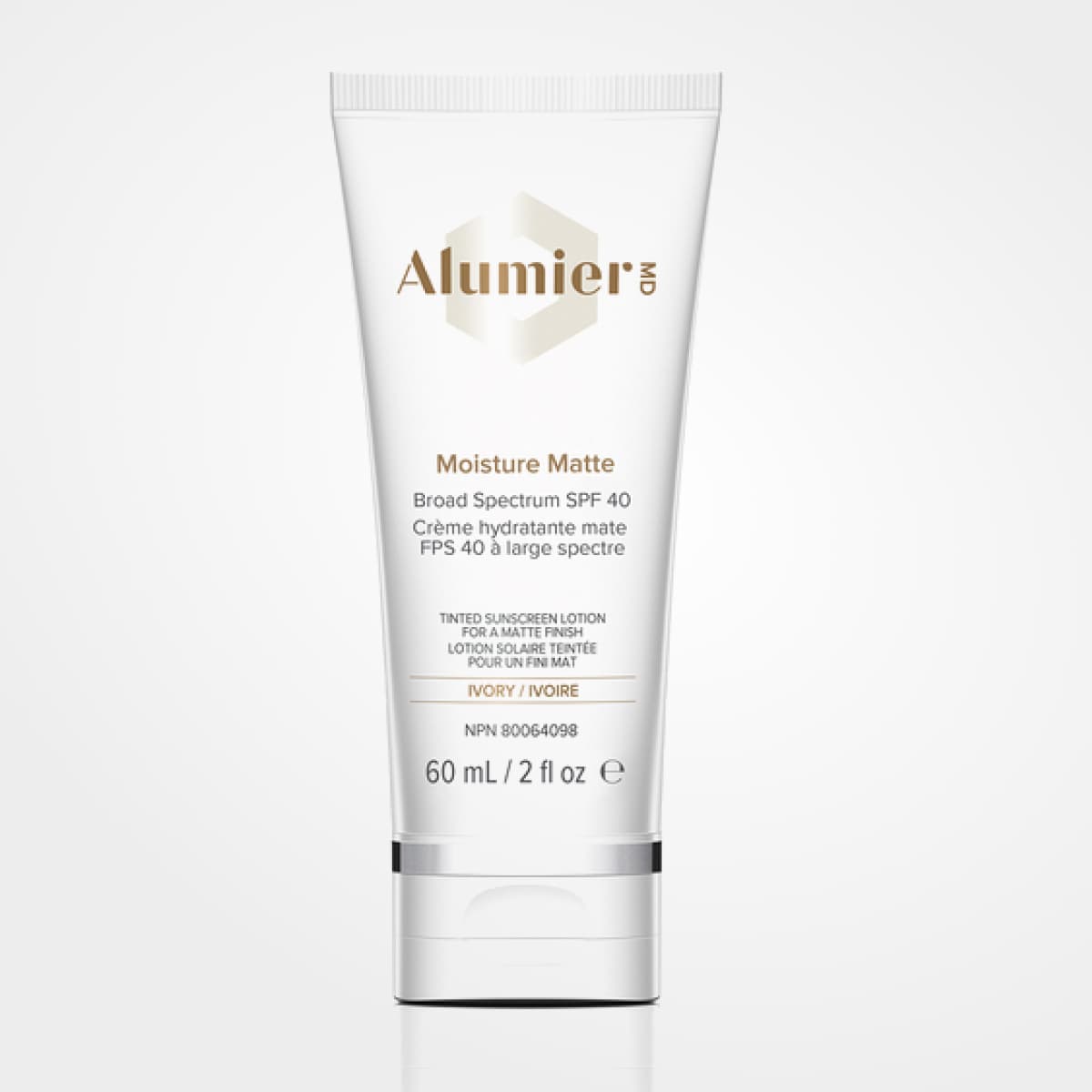 Alumier Moisture Matte Broad Spectrum SPF 40 (Ivory)