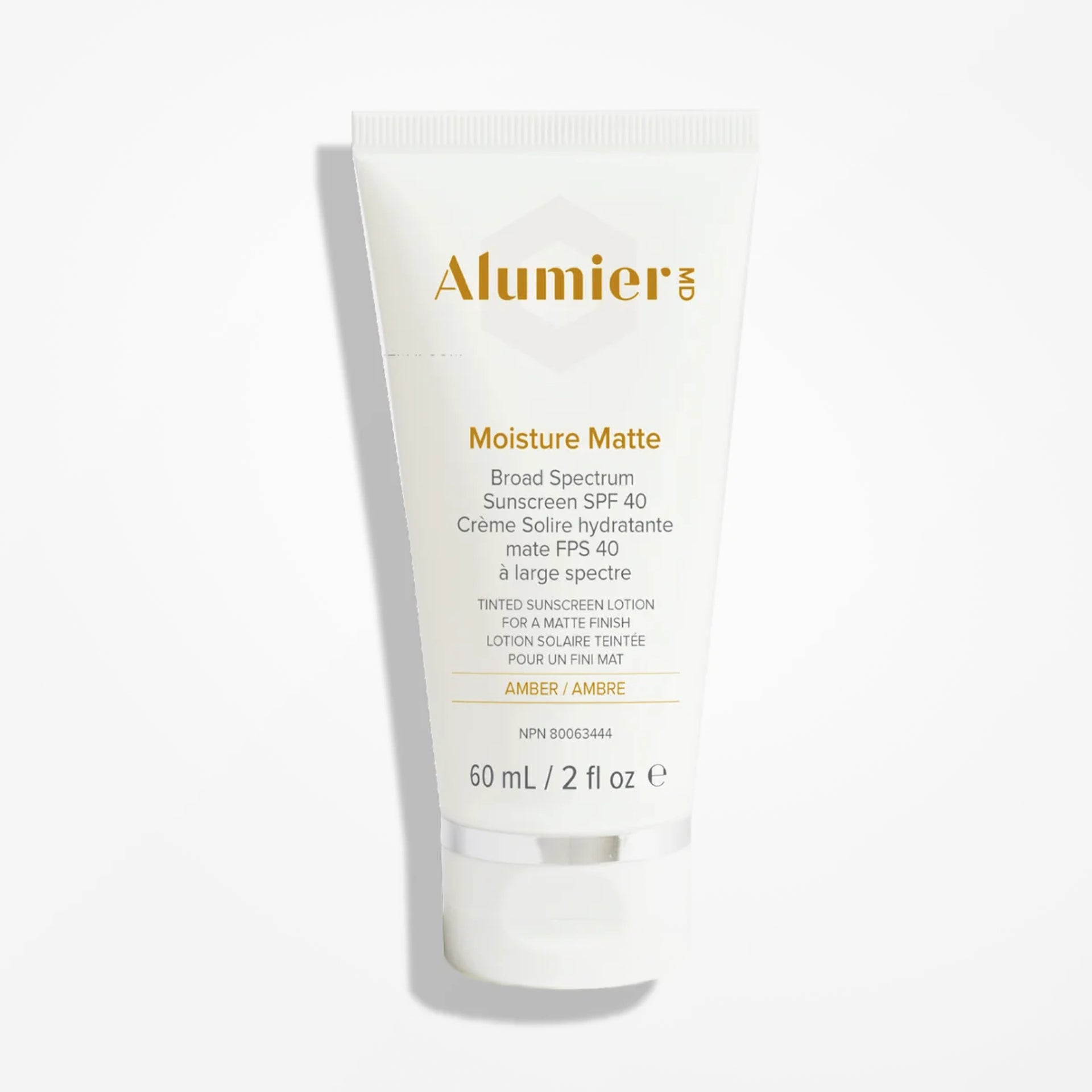 Alumier Moisture Matte Broad Spectrum SPF 40 (Amber)