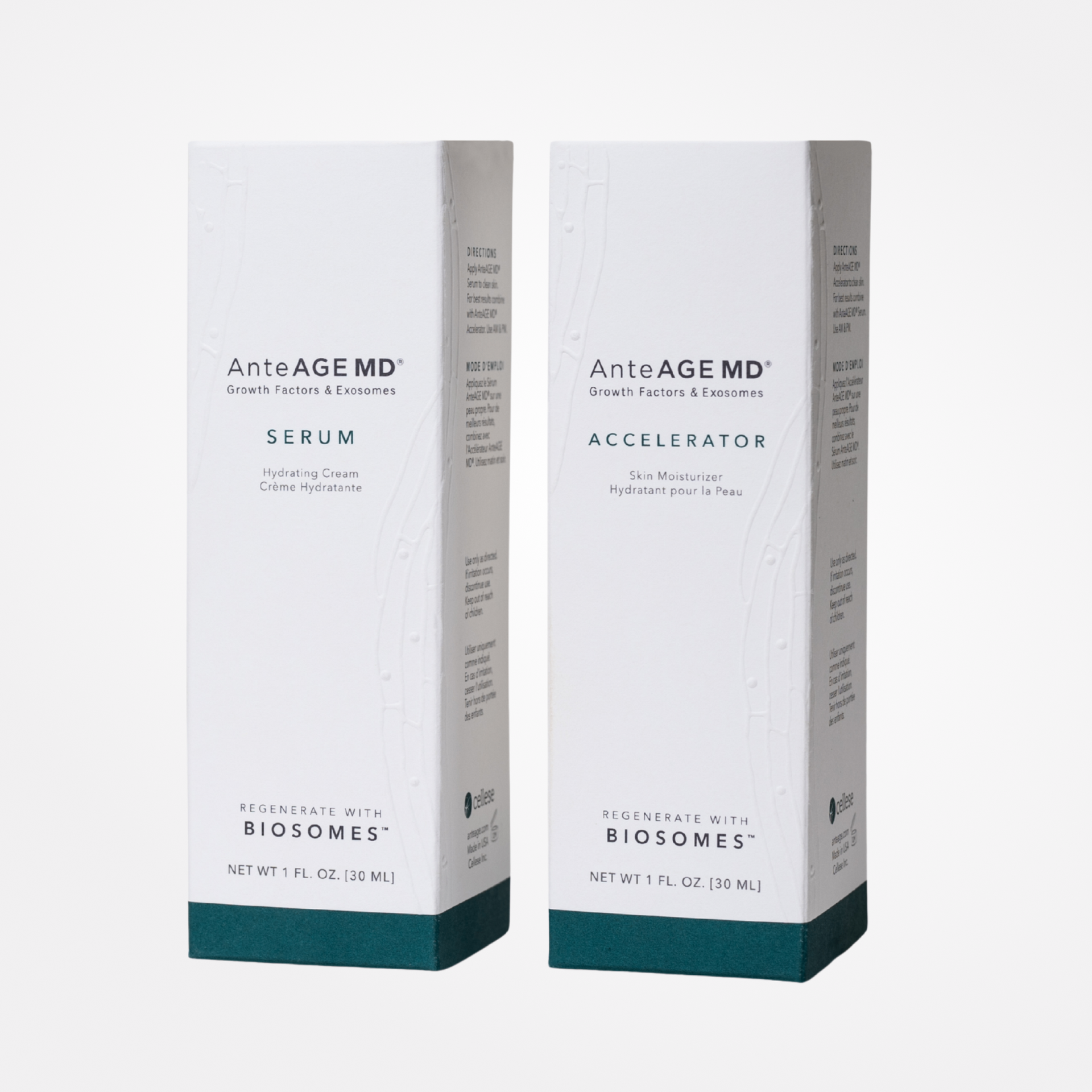 AnteAGE MD Biosome System Serum + Accelerator