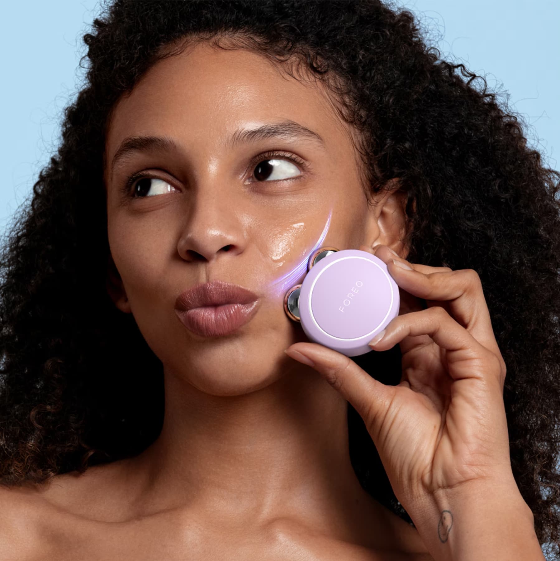 FOREO BEAR 2 Go Portable Facial Toning Device - Lavender