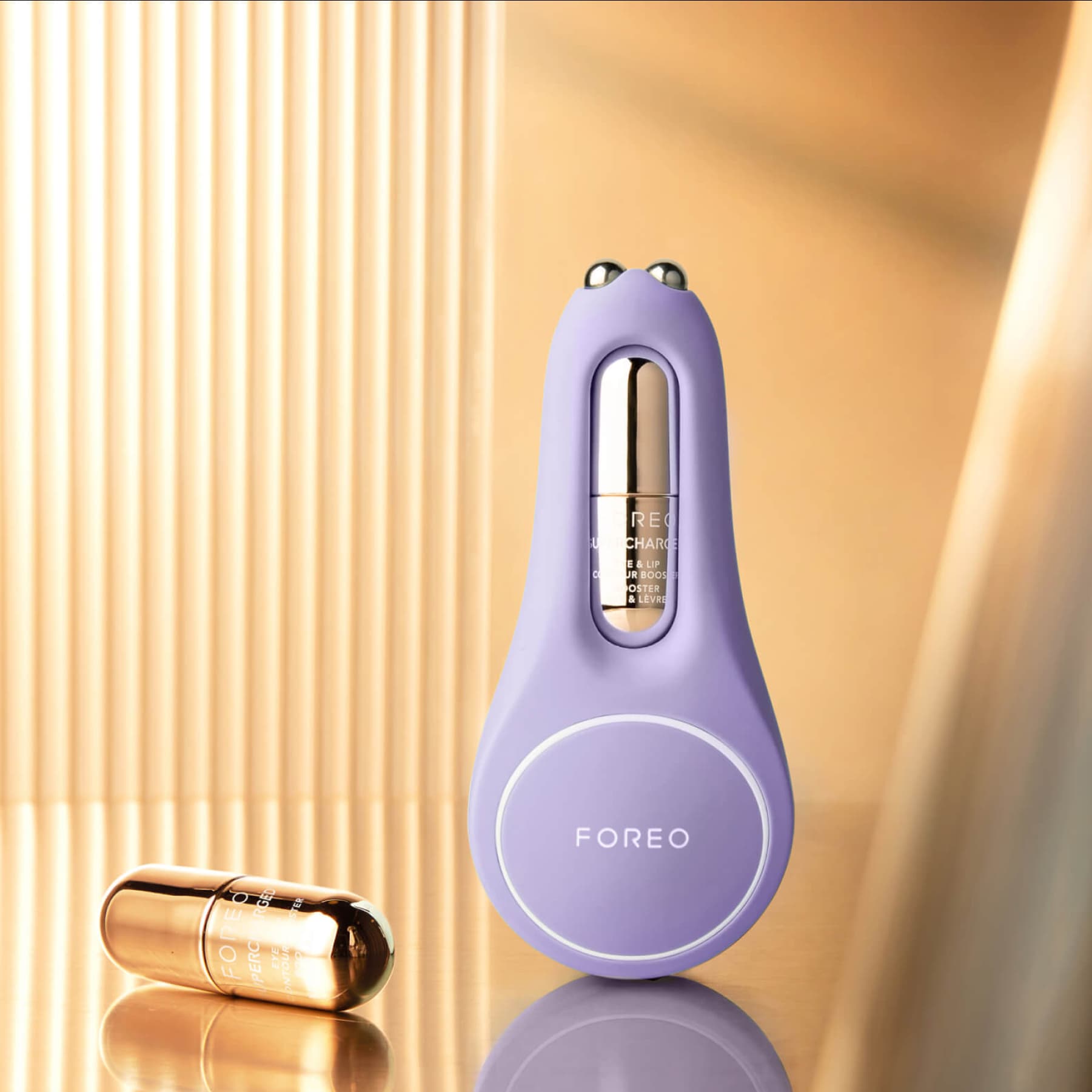 FOREO BEAR 2 eyes & lips Microcurrent Line Smoothing Device - Lavender