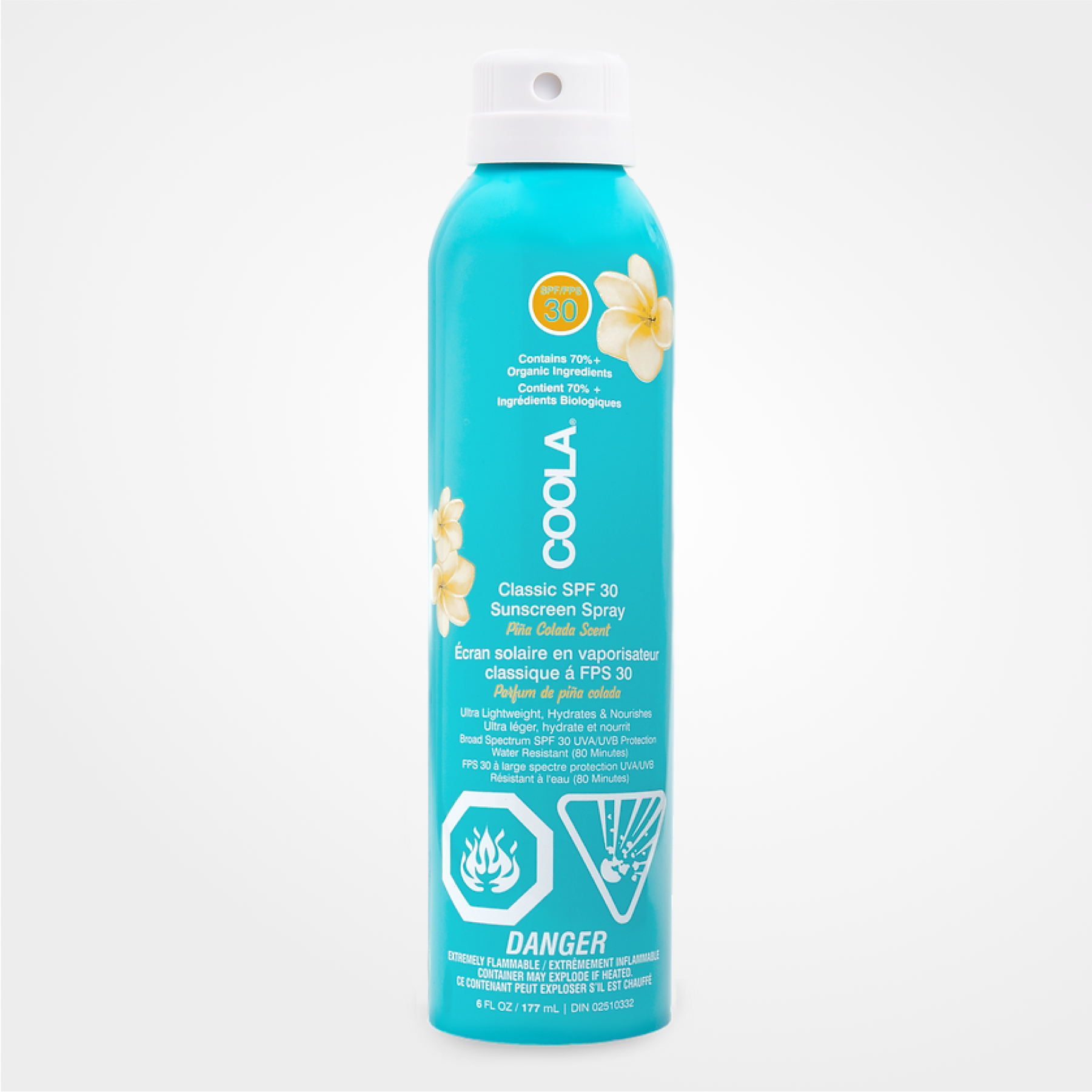 COOLA Classic Body SPF 30 Pina Colada Sunscreen Spray