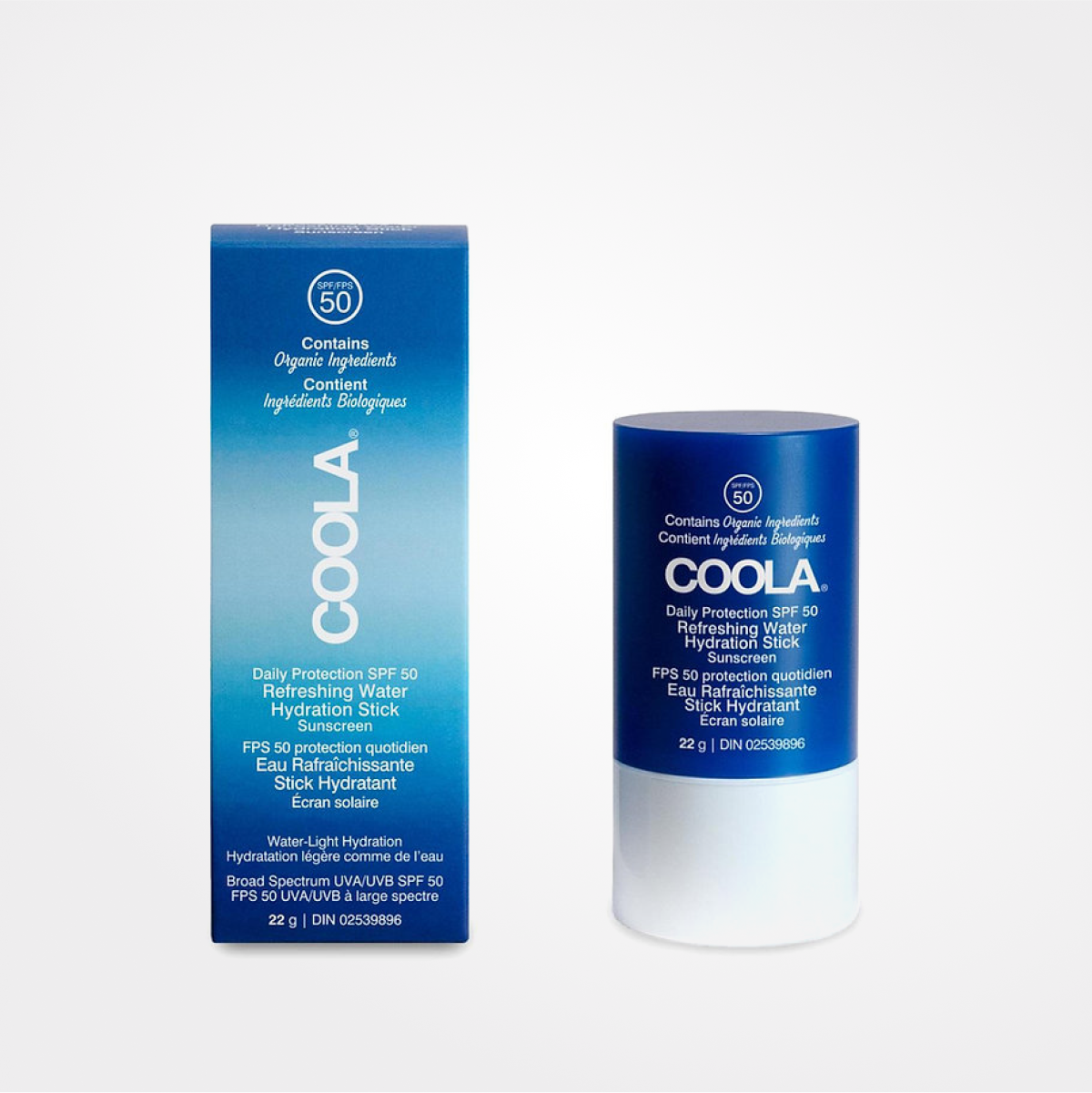 COOLA Refreshing Water Hydration Stick Organic Face Sunscreen SPF 50