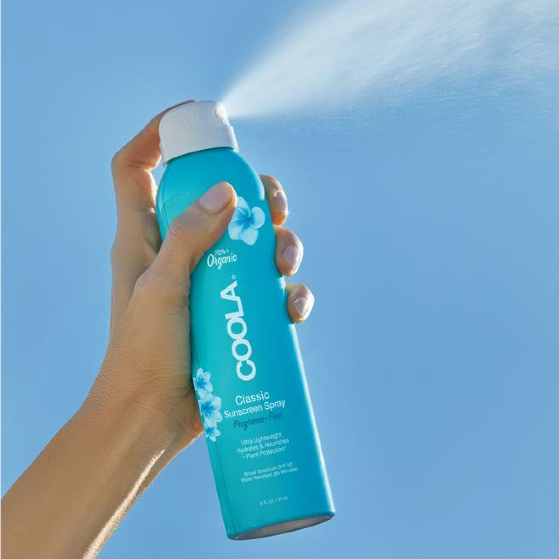 COOLA Classic Body SPF 50 Fragrance Free Sunscreen Spray