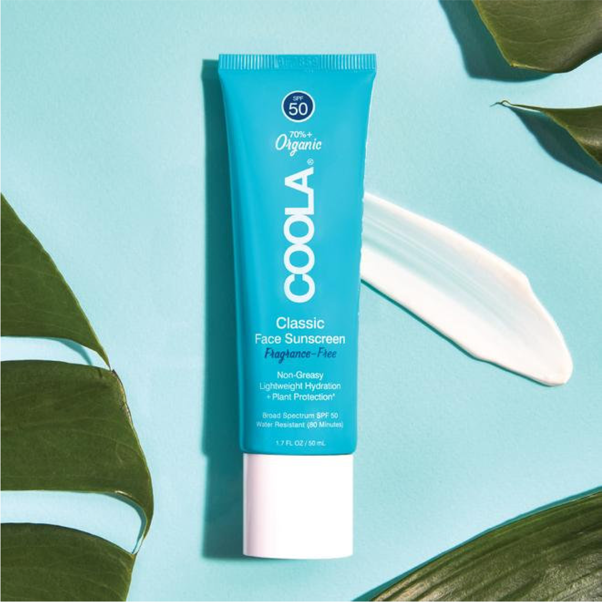 COOLA Classic Face SPF 50 Fragrance Free Lotion