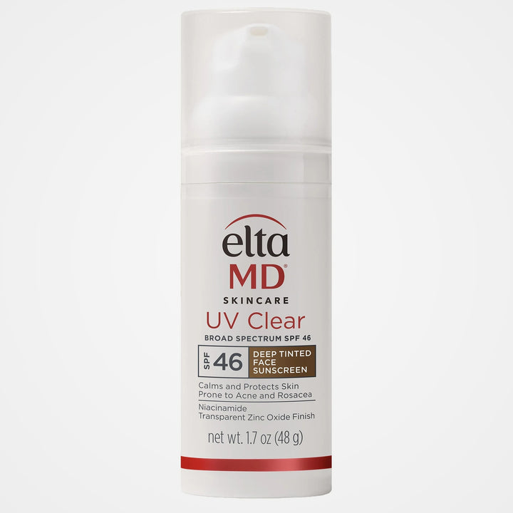 EltaMD UV Clear Deep Tint Broad-Spectrum SPF 46 bottle
