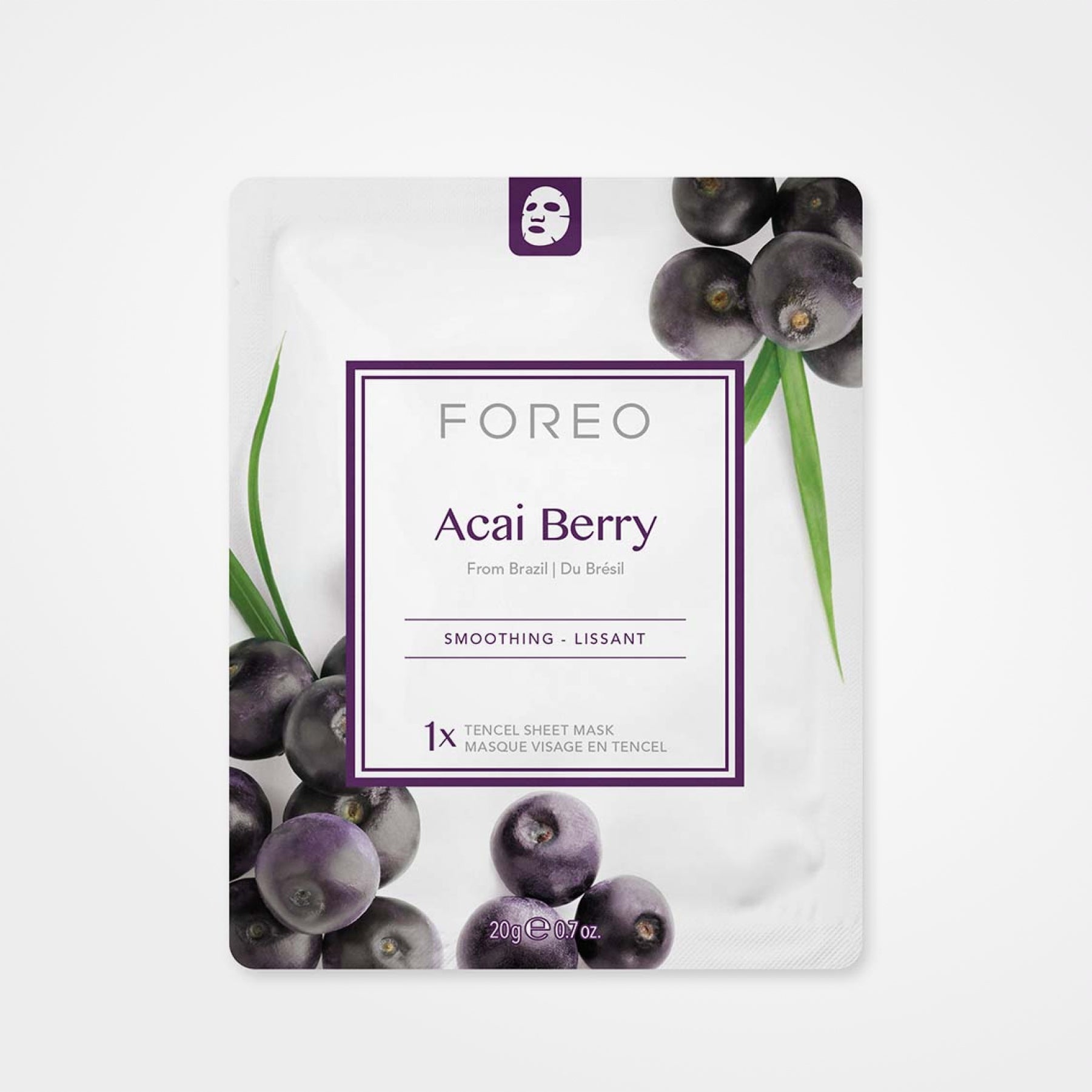 FOREO Acai Berry Sheet Mask (3x)