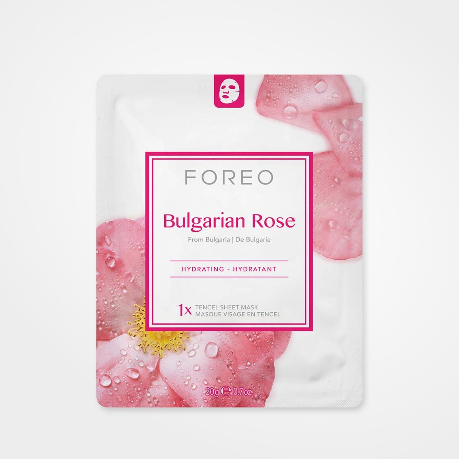 FOREO Bulgarian Rose Sheet Mask (3x)