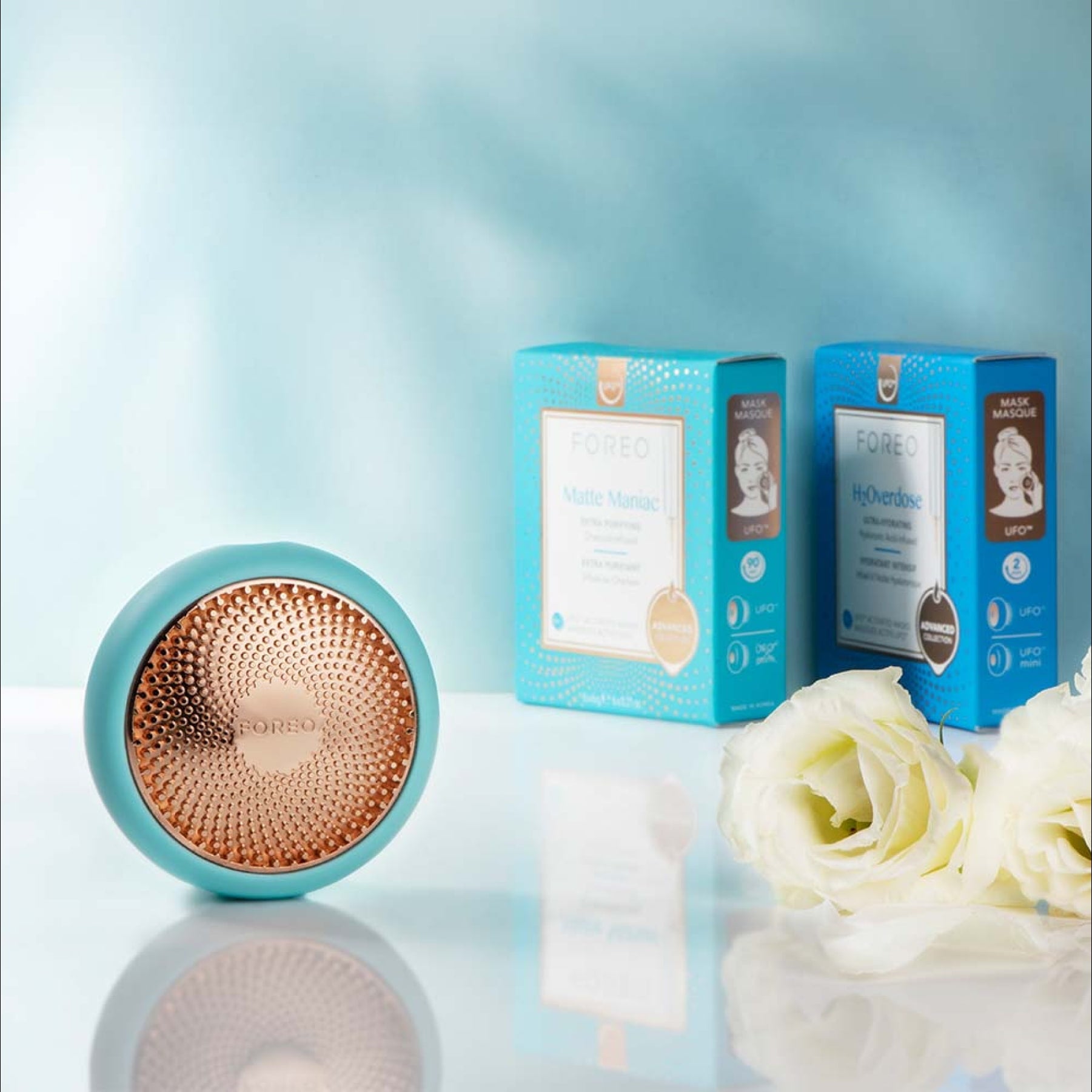 FOREO UFO 3 Deep Facial Hydration Treatment - Arctic Blue