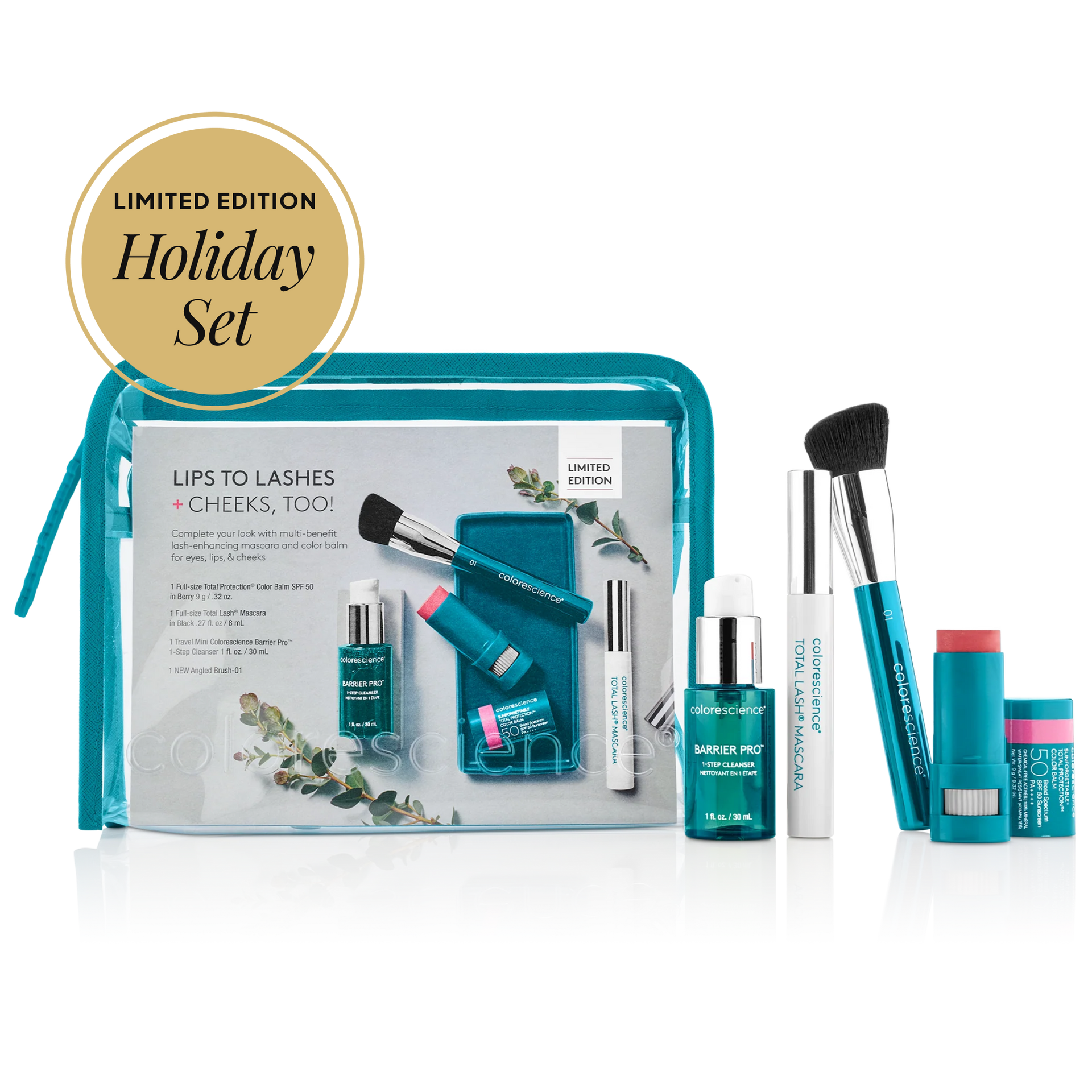 colorescience Lips to Lashes Holiday Set
