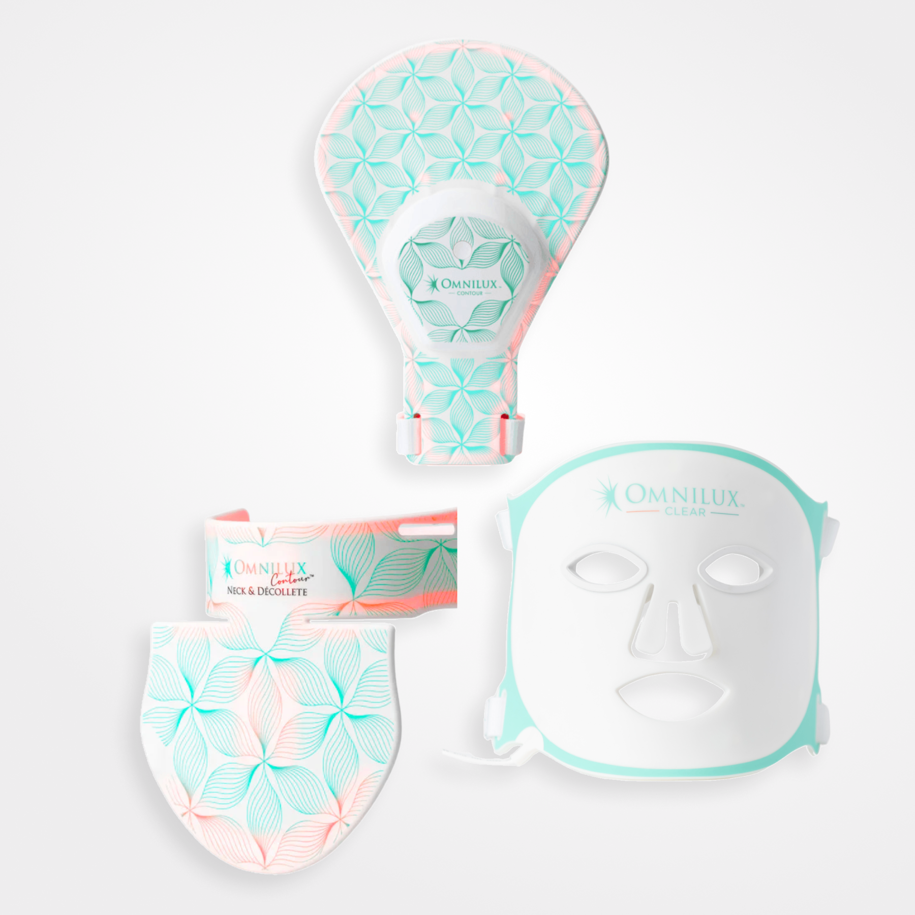 Omnilux Clear + Neck & Décolleté + Contour Glove