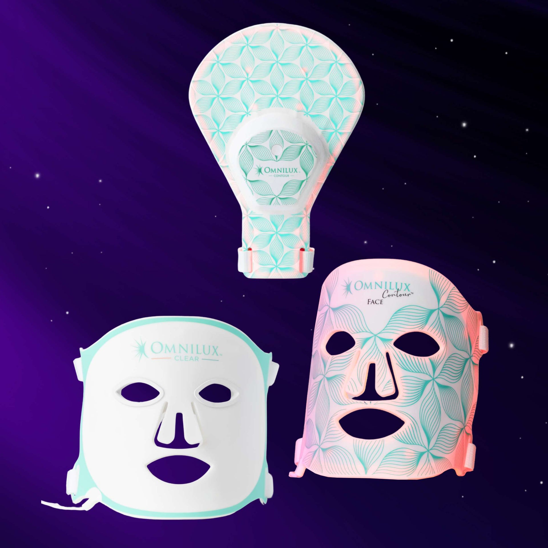 Omnilux Face Contour + Clear + Contour Glove