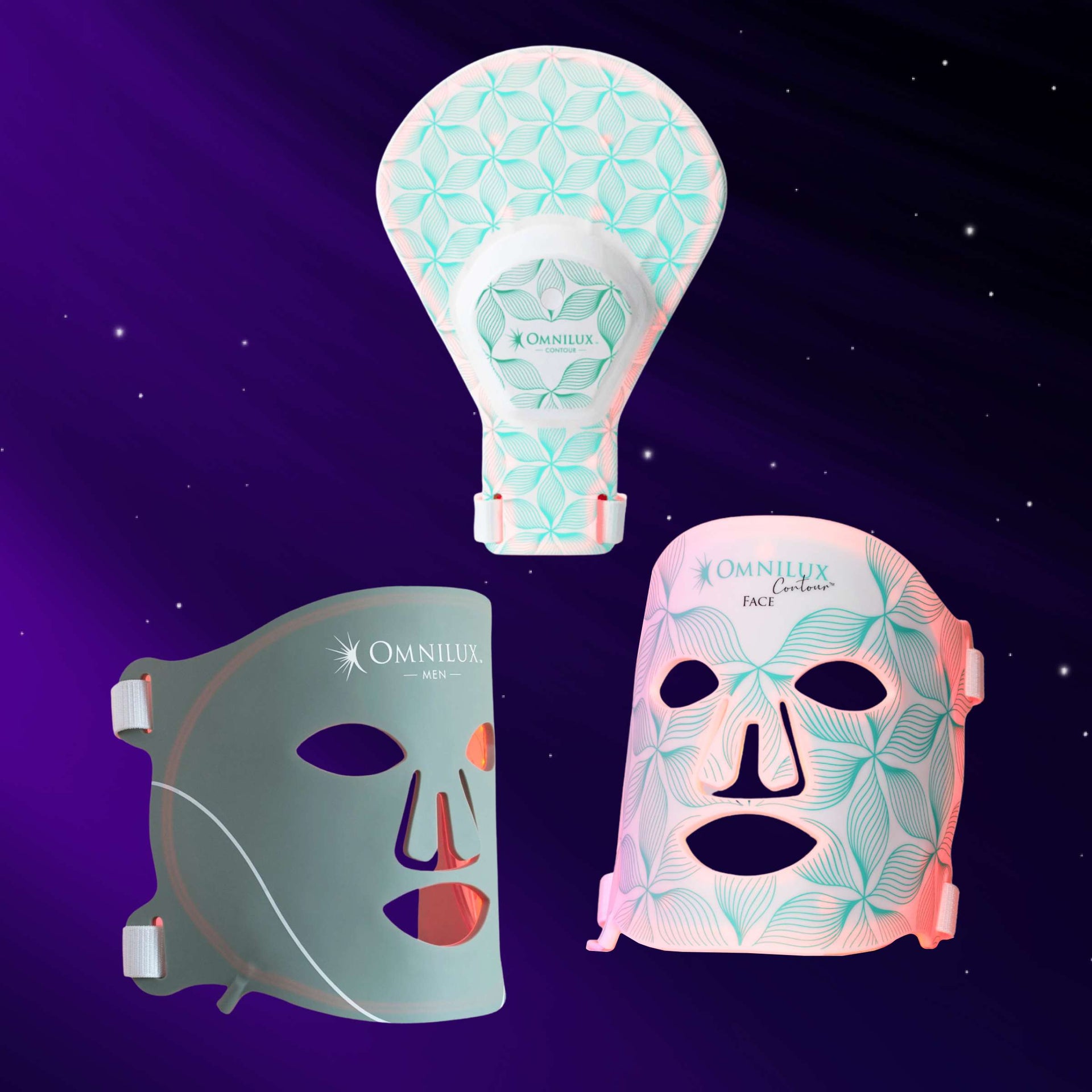 Omnilux Face Contour + Men + Contour Glove