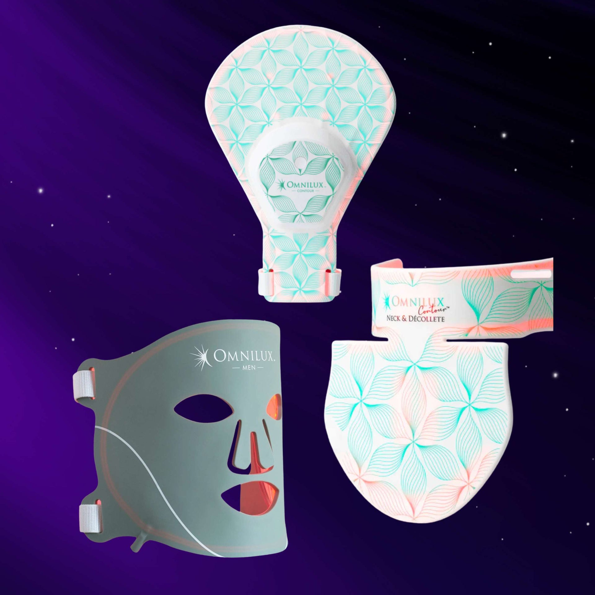 Omnilux Men + Neck & Décolleté + Contour Glove