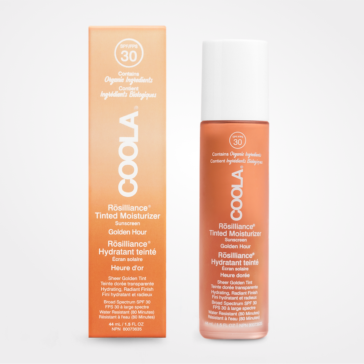 COOLA Rōsilliance® Tinted Moisturizer Sunscreen SPF 30 Golden Hour