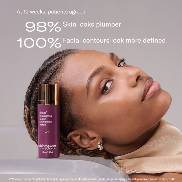 Ampra Volumizing Macro HA Serum by skinbetter science, results | SkinCrew, Preferred Authorized skinbetter science US Retailer