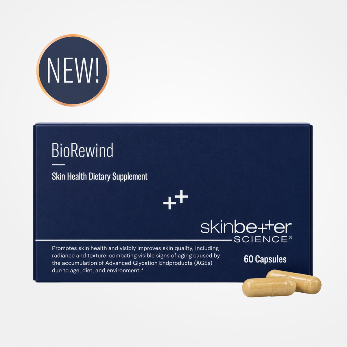 BioRewind™ Skin Health Dietary Supplement by skinbetter science | SkinCrew, Preferred Authorized skinbetter science US Retailer