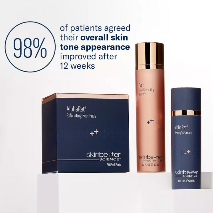 Even Tone Correcting Serum by skinbetter science, results | SkinCrew, Preferred Authorized skinbetter science US Retailer