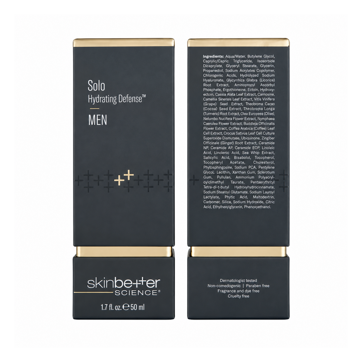 Solo Hydrating Defense MEN by skinbetter science, packaging | SkinCrew, Preferred Authorized skinbetter science US Retailer