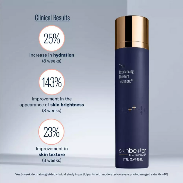 Trio Rebalancing Moisture Treatment by skinbetter science, results | SkinCrew, Preferred Authorized skinbetter science US Retailer