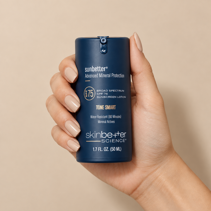 sunbetter® TONE SMART SPF 75 Sunscreen Lotion by skinbetter science | SkinCrew, Preferred Authorized skinbetter science US Retailer
